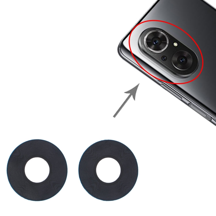 10 PCS Back Camera Lens for Honor and Huawei Smartphones