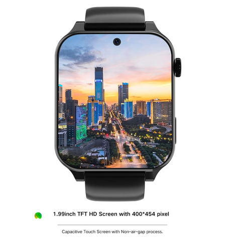 Rogbid Brave 3 Schermo TFT da 1,99 pollici Android 9.1 LTE 4G Smart Watch, supporta il riconoscimento facciale, Brave 3