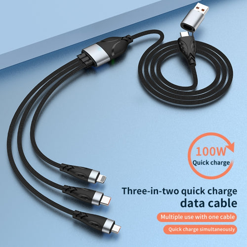 100W Fast Charge USB-C & Micro USB Cable - 1.2m & 2m Options