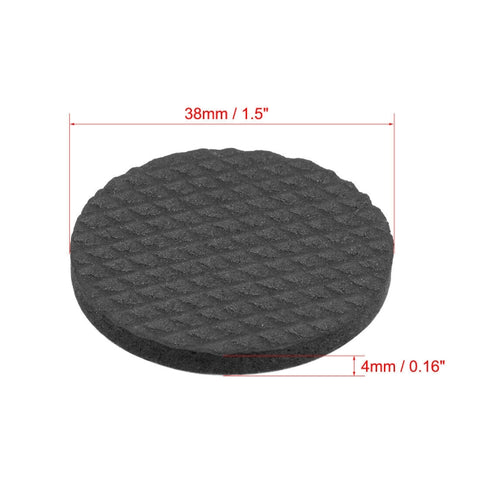 Poggiapiedi antiscivolo antirumore per divano da tavolo scozzese rotondo da 38 mm in EVA 40 in 1, 38mm