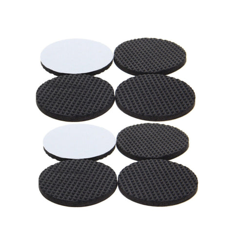 Poggiapiedi antiscivolo antirumore per divano da tavolo scozzese rotondo da 38 mm in EVA 40 in 1, 38mm