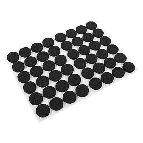 2 poggiapiedi rotondi in EVA plaid da 22 mm per divano da tavolo, antiscivolo e antirumore, 22mm - Novalix Store