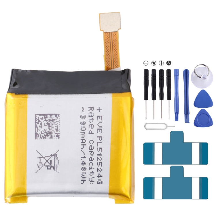 For Samsung Gear Live SM-R382 300mAh EB-BR382ABE Battery Replacement, For SONY Smart Watch 3, For HUAMI AMAZFIT GTS 2 / GTS 2 Mini, For Amazfit GTR 2 / ...