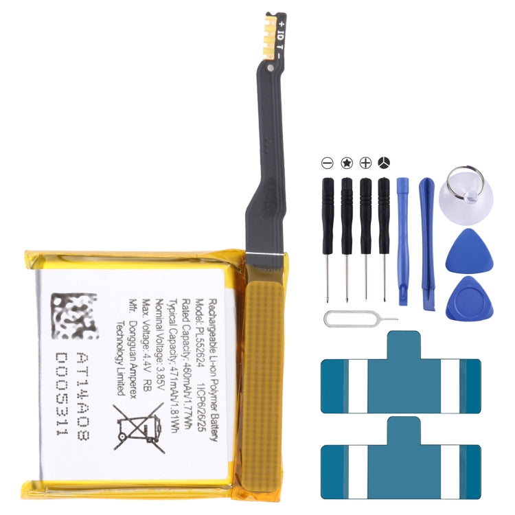 For Samsung Gear Live SM-R382 300mAh EB-BR382ABE Battery Replacement, For SONY Smart Watch 3, For HUAMI AMAZFIT GTS 2 / GTS 2 Mini, For Amazfit GTR 2 / ...