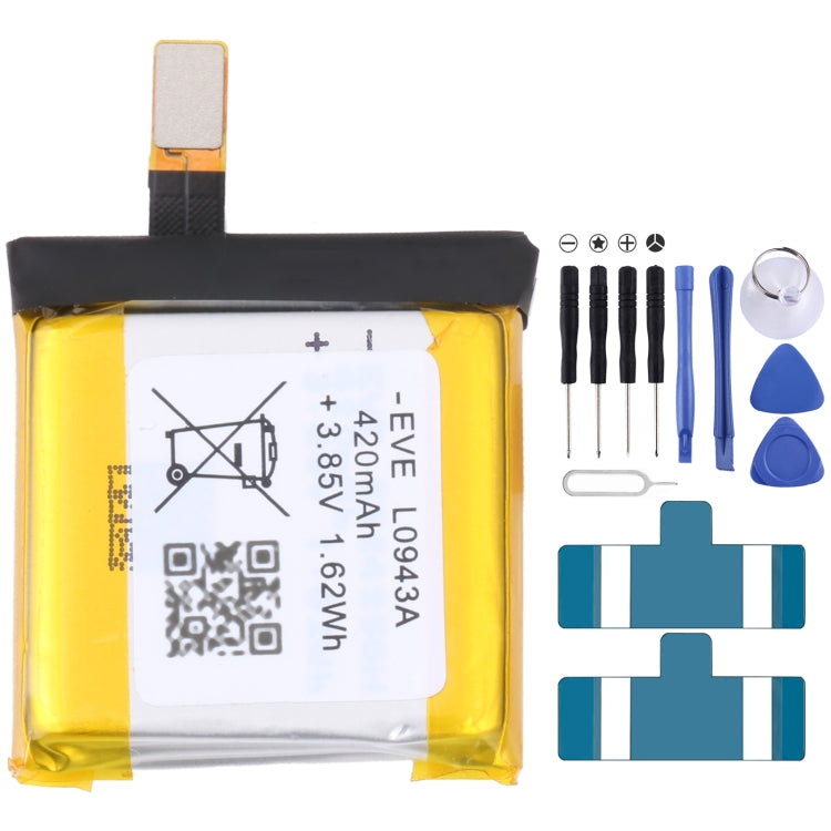 For Samsung Gear Live SM-R382 300mAh EB-BR382ABE Battery Replacement, For SONY Smart Watch 3, For HUAMI AMAZFIT GTS 2 / GTS 2 Mini, For Amazfit GTR 2 / ...