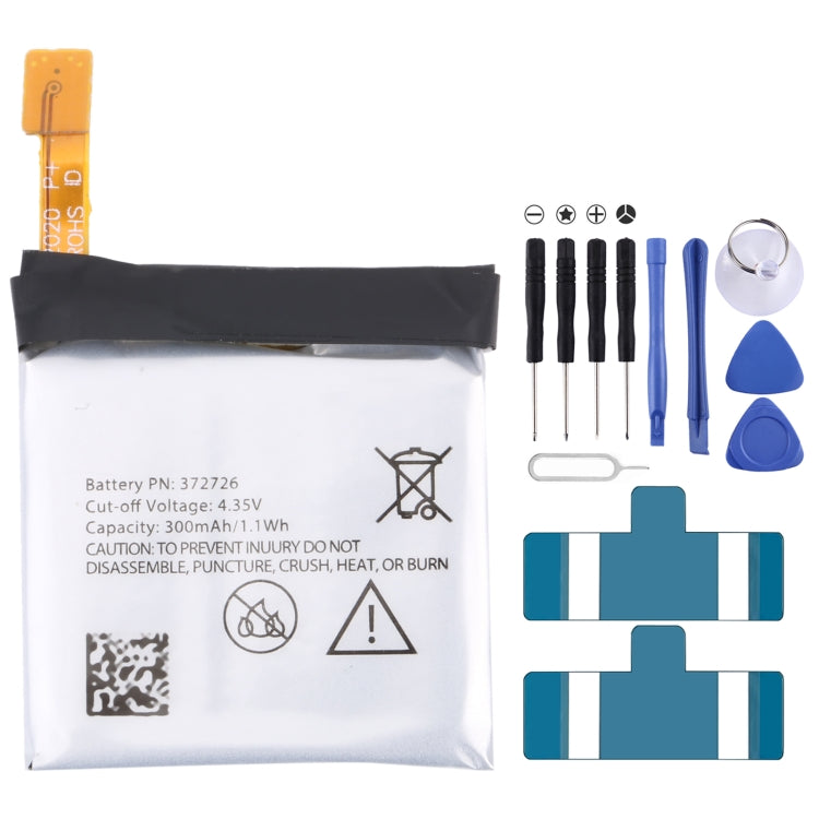 For Samsung Gear Live SM-R382 300mAh EB-BR382ABE Battery Replacement, For SONY Smart Watch 3, For HUAMI AMAZFIT GTS 2 / GTS 2 Mini, For Amazfit GTR 2 / ...