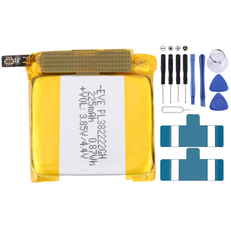 For Samsung Gear Live SM-R382 300mAh EB-BR382ABE Battery Replacement, For Huami Amazfit GTS 4 mini, For Samsung Galaxy Gear 1, For Huami AMAZFIT GTR 47m...