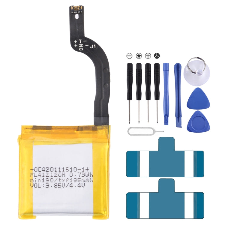 For Samsung Gear Live SM-R382 300mAh EB-BR382ABE Battery Replacement, For Huami Amazfit GTS 4 mini, For Samsung Galaxy Gear 1, For Huami AMAZFIT GTR 47m...