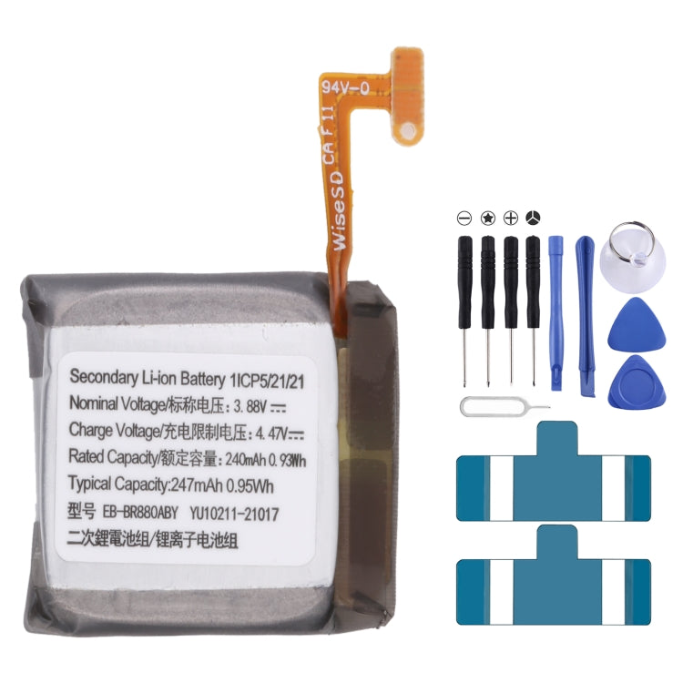 For Samsung Gear Live SM-R382 300mAh EB-BR382ABE Battery Replacement, For Huami Amazfit GTS 4 mini, For Samsung Galaxy Gear 1, For Huami AMAZFIT GTR 47m...