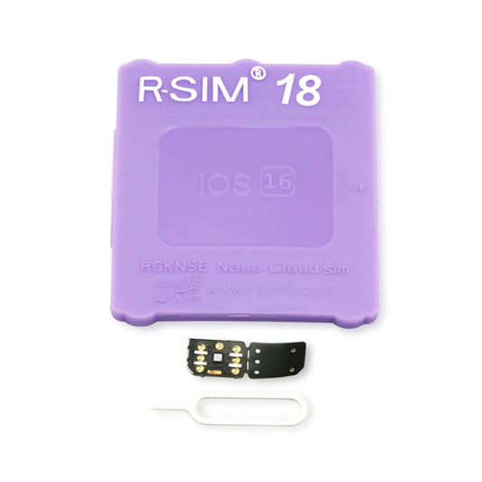 R-SIM 18 si trasforma bloccato nella scheda di sblocco universale 5G sbloccata del sistema iOS16, R-SIM 18