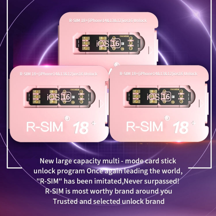 Universal 5G Unlocking Card for iOS 16 - R-SIM 18+