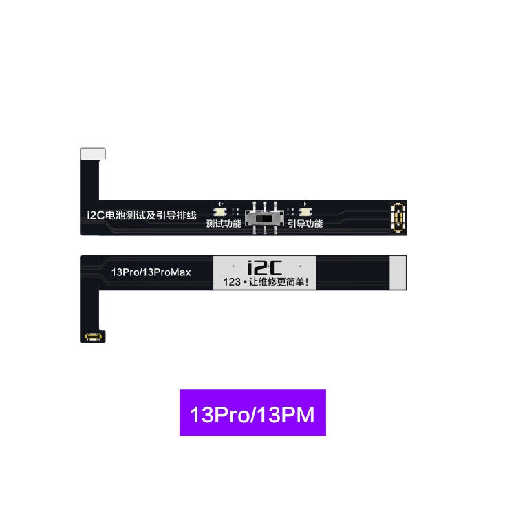 i2C Battery Boot Strap Test Flex Cable, For iPhone 5 SE / 6s / 6 Plus / 6s Plus / 7 / 7 Plus                                                            ...