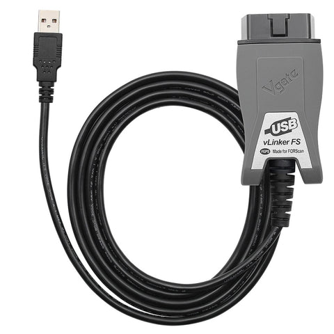 Strumento diagnostico per auto Vgate Vlinker FS ELM327 USB OBD2, Vlinker FS