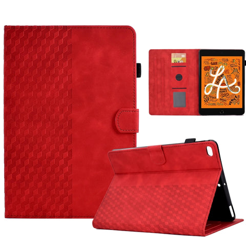 Per iPad mini 5/4/3/2/1 Custodia Smart Tablet in pelle goffrata rombo, For iPad mini 5 / 4 / 3 / 2 / 1