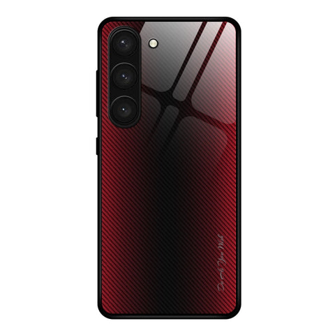 Per Samsung Galaxy S23 5G Custodia per cellulare in vetro TPU con texture sfumata, Per Samsung Galaxy S23 5G