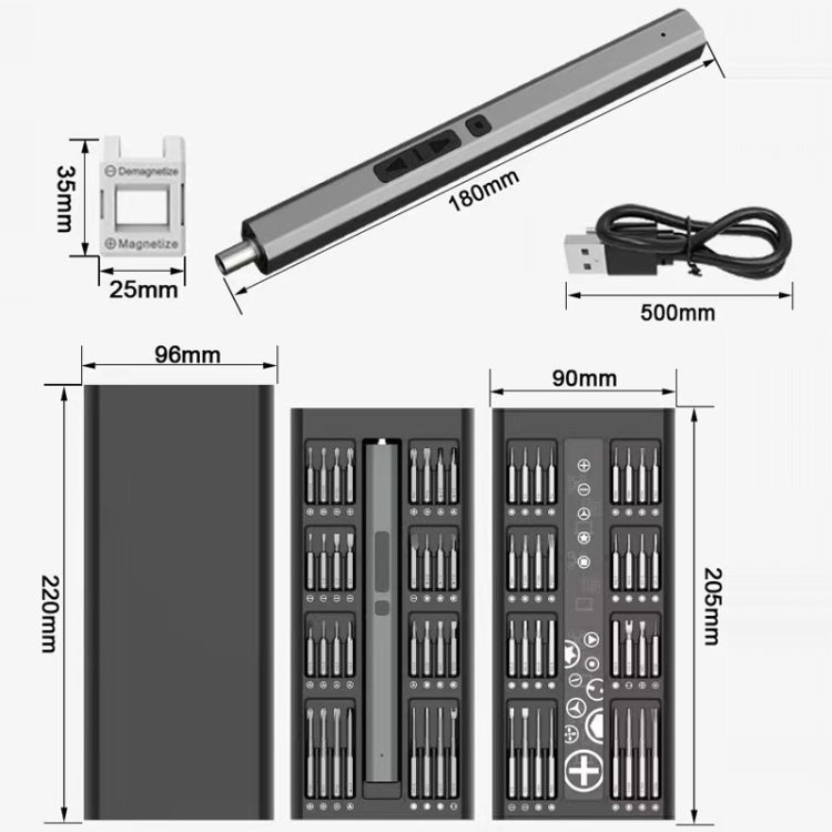 66 in 1 Mini Electric Screwdriver Set for All Your Repair