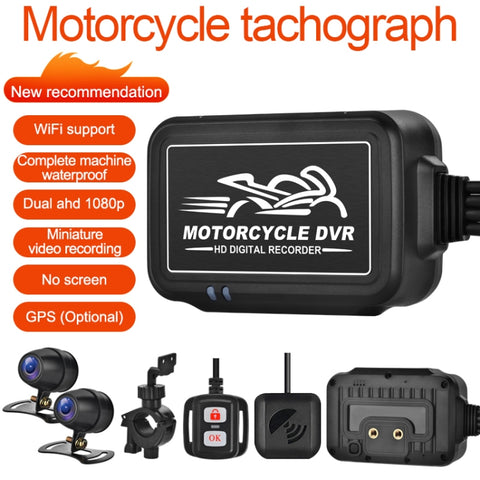 DVR pour moto HD étanche Dual AHD 1080P SE3, prise en charge de la fiche TF/vidéo cyclisme/monitorage parcheggio, SE3