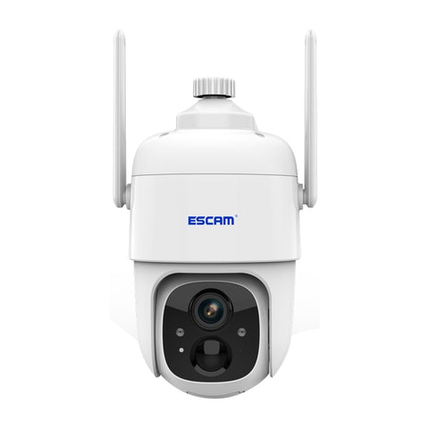 ESCAM G24 3MP WiFi Smart Night Vision Caméra vocale bidirectionnelle Prise en charge de la caméra solaire Full HD Capture d'écran AI Allarme PIR, G24