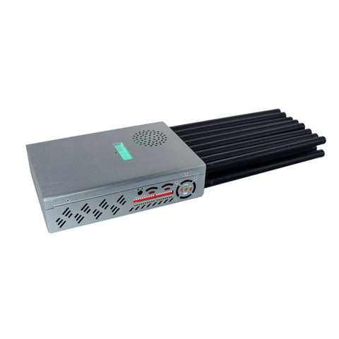 Emittente di Disturbo del Segnale del Cellulare VHF 18 Bande 2G 3G 4G 5G Wi-Fi GPS, JAX-121A-18, Alta Frequenza, Tenuta in Mano