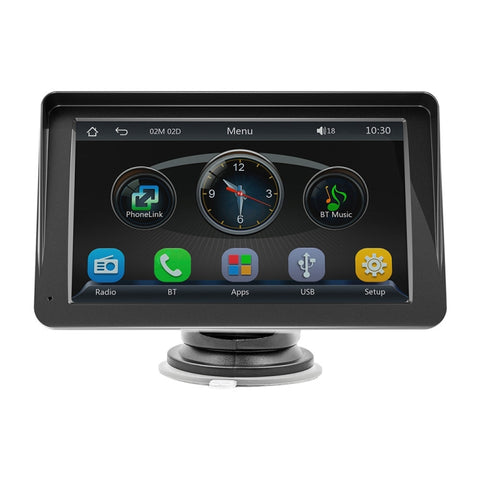 B5300 Lettore MP5 Bluetooth per auto CarPlay wireless da 7 pollici, supporta l'interconnessione del telefono cellulare, B5300