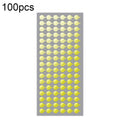 8MM Camera Face ID Dot Matrix Protection Stickers - 100pcs