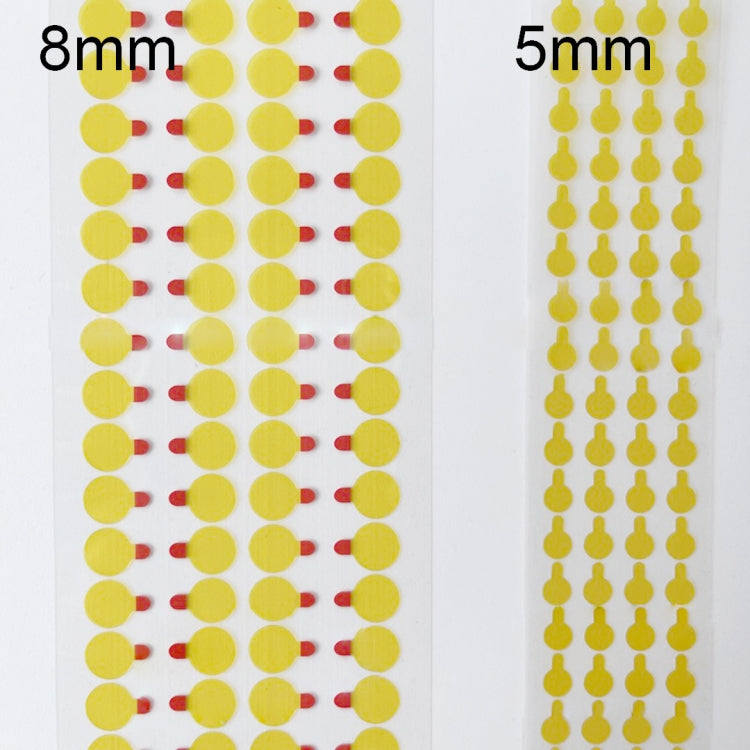 8MM Camera Face ID Dot Matrix Protection Stickers - 100pcs