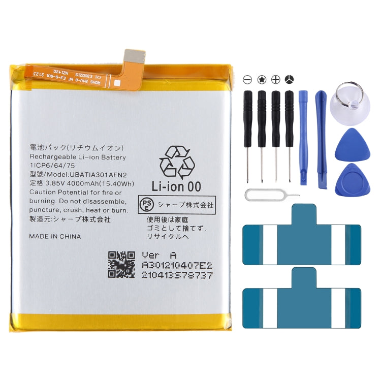For Sharp AQUOS R2 zero 1 SH-03K Battery Replacement UBATIA286AFN2, For INFOCIS veken M680 M535 HE306, For Sharp R1, For Sharp Aquos S3 FS8032          ...