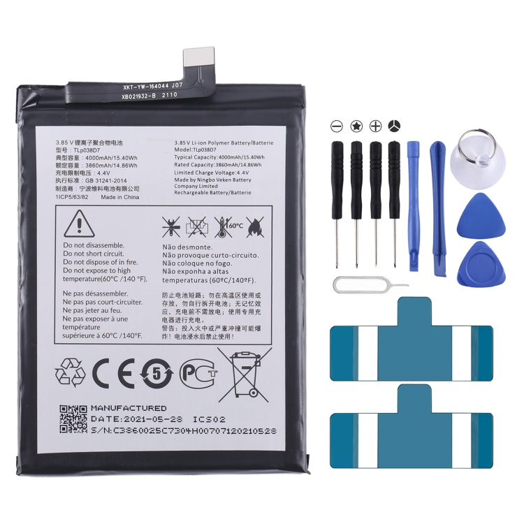 300mAh Battery Replacement, For Alcatel JOY TAB 2 9032Z, For Alcatel Joy Tab 9029Z, For Alcatel One Touch Pixi 3 Tab 7.0 LTE 4G                         ...