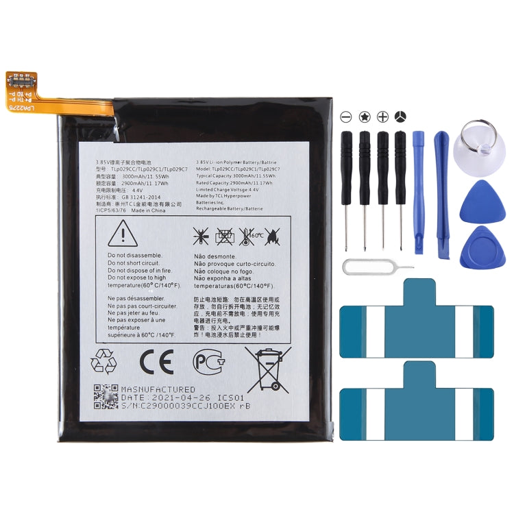 300mAh Battery Replacement, For Alcatel JOY TAB 2 9032Z, For Alcatel Joy Tab 9029Z, For Alcatel One Touch Pixi 3 Tab 7.0 LTE 4G                         ...