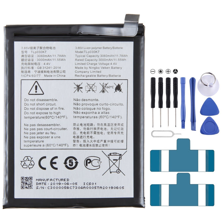 300mAh Battery Replacement, For Alcatel JOY TAB 2 9032Z, For Alcatel Joy Tab 9029Z, For Alcatel One Touch Pixi 3 Tab 7.0 LTE 4G                         ...