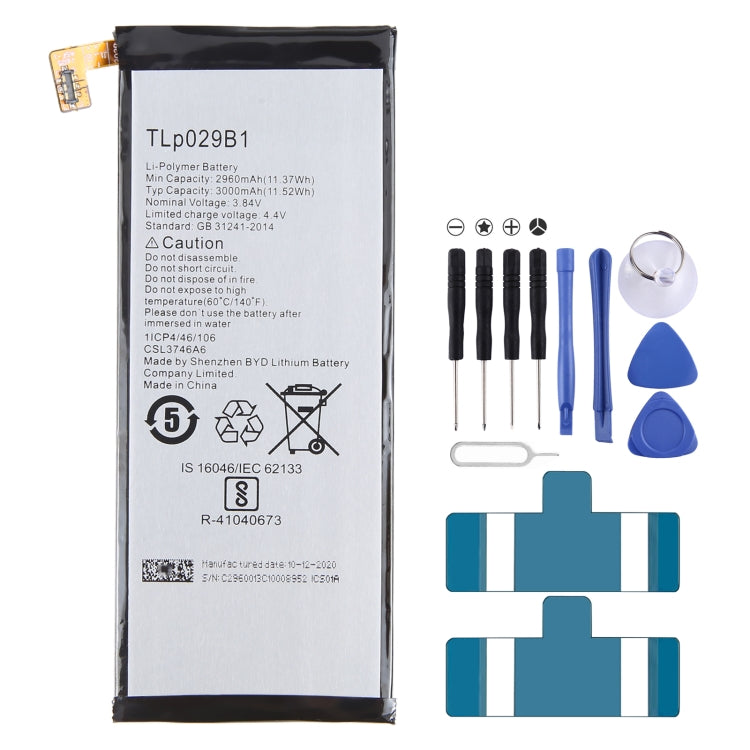300mAh Battery Replacement, For Alcatel JOY TAB 2 9032Z, For Alcatel Joy Tab 9029Z, For Alcatel One Touch Pixi 3 Tab 7.0 LTE 4G                         ...