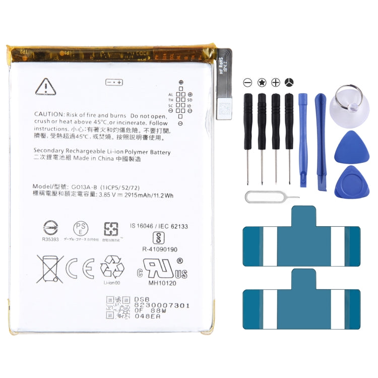 For Google Pixel 4a 4G 3080mAh Battery Replacement G025J-B, For Google Pixel 6a 5G, For Google Pixel 4 XL, For Google Pixel 5 XL, For Google Pixel 4    ...