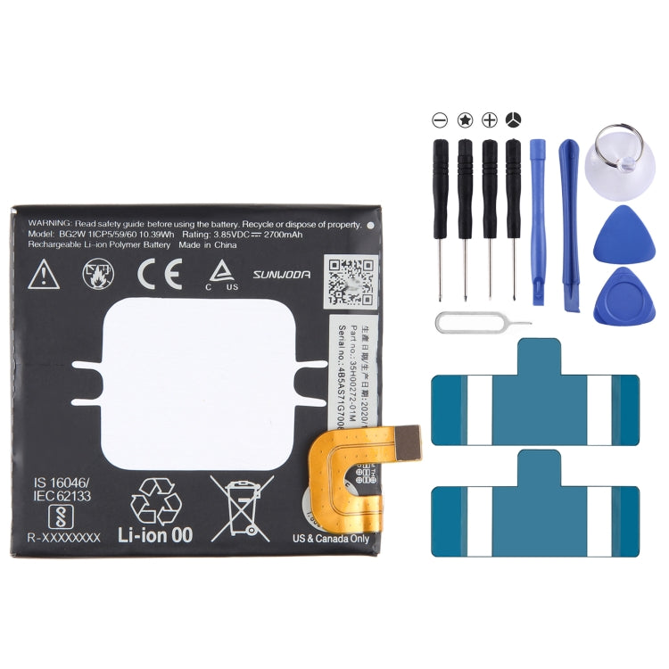 For Google Pixel 4a 4G 3080mAh Battery Replacement G025J-B, For Google Pixel 6a 5G, For Google Pixel 4 XL, For Google Pixel 5 XL, For Google Pixel 4    ...