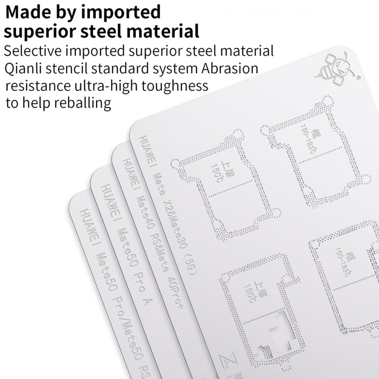 Qianli Mega-idea Multi-functional Middle Frame Positioning BGA Reballing Platform, For Huawei Mate 40 Pro, For Asus ROG Phone 6 Pro / 6, For Xiaomi 12 P...