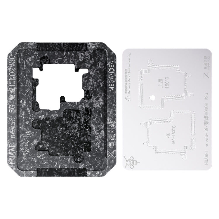 Qianli Mega-idea Multi-functional Middle Frame Positioning BGA Reballing Platform, For Huawei Mate 40 Pro, For Asus ROG Phone 6 Pro / 6, For Xiaomi 12 P...
