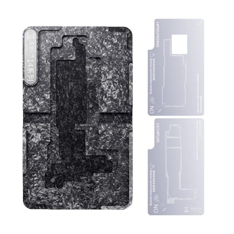 Qianli Mega-idea Multi-functional Middle Frame Positioning BGA Reballing Platform, For Huawei Mate 40 Pro, For Asus ROG Phone 6 Pro / 6, For Xiaomi 12 P...