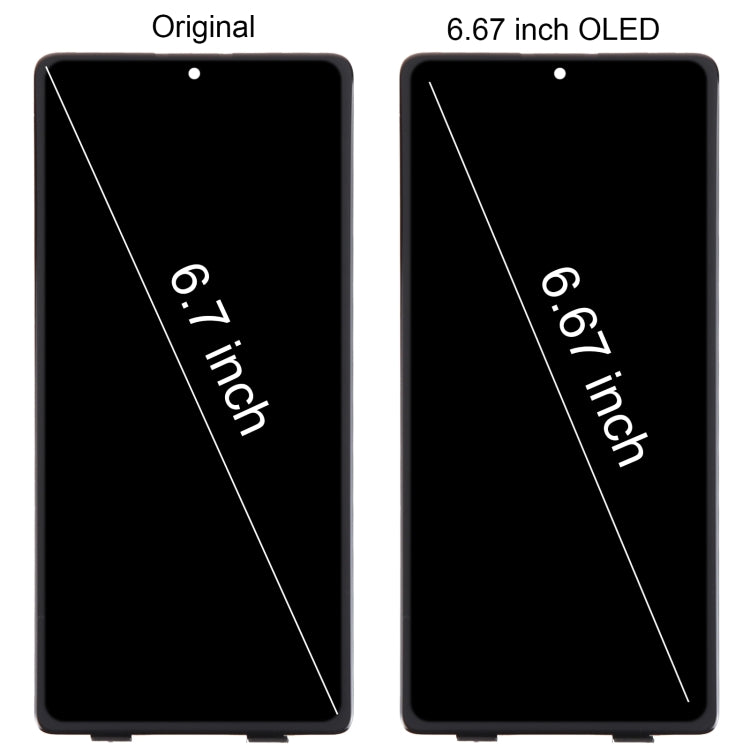 6.67 Inch OLED LCD Screen Assembly for Galaxy S10 Lite &