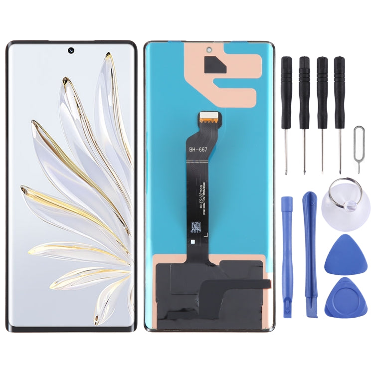 Original LCD Screen For Honor Magic4 Pro With Digitizer Full Assembly, Not Supporting Fingerprint Identification, For Honor Magic4 (Original)           ...