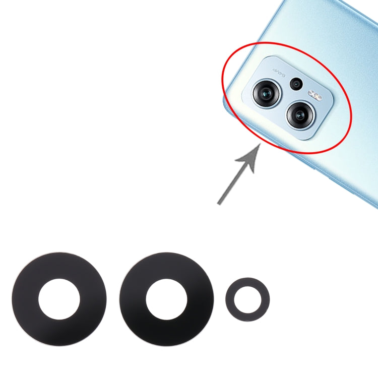 10pcs Back Camera Lens for Xiaomi Redmi & Poco Models