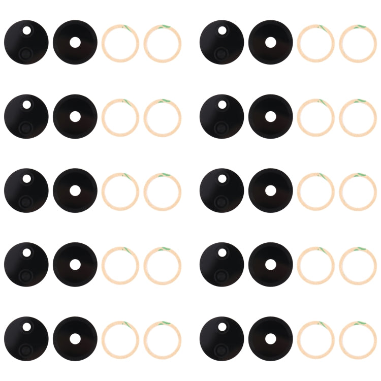 10pcs Back Camera Lens for Xiaomi Redmi & Poco Models