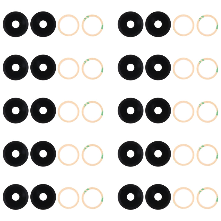 10pcs Back Camera Lens for Xiaomi Redmi & Poco Models