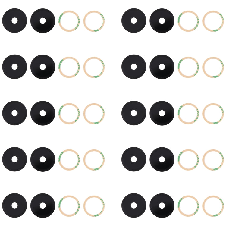 10pcs Back Camera Lens for Xiaomi Redmi & Poco Models