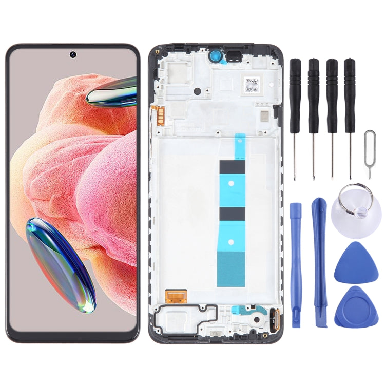 OLED Material LCD Screen For Digitizer Full Assembly with Frame, For Xiaomi Redmi Note 11 4G, For Xiaomi Poco M4 Pro 4G, For Xiaomi Redmi Note 11S 4G   ...
