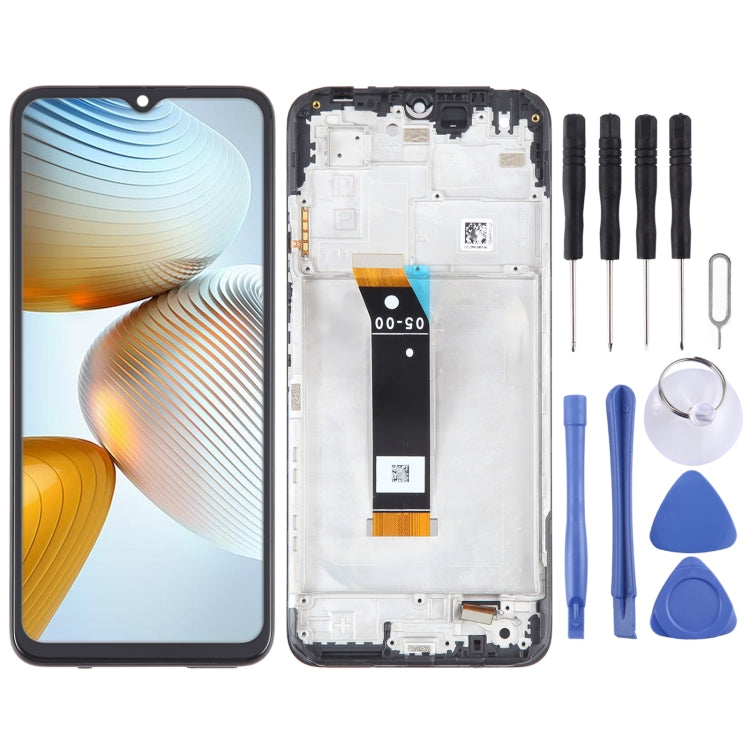 OLED Material LCD Screen For Digitizer Full Assembly with Frame, For Xiaomi Redmi Note 11 4G, For Xiaomi Poco M4 Pro 4G, For Xiaomi Redmi Note 11S 4G   ...
