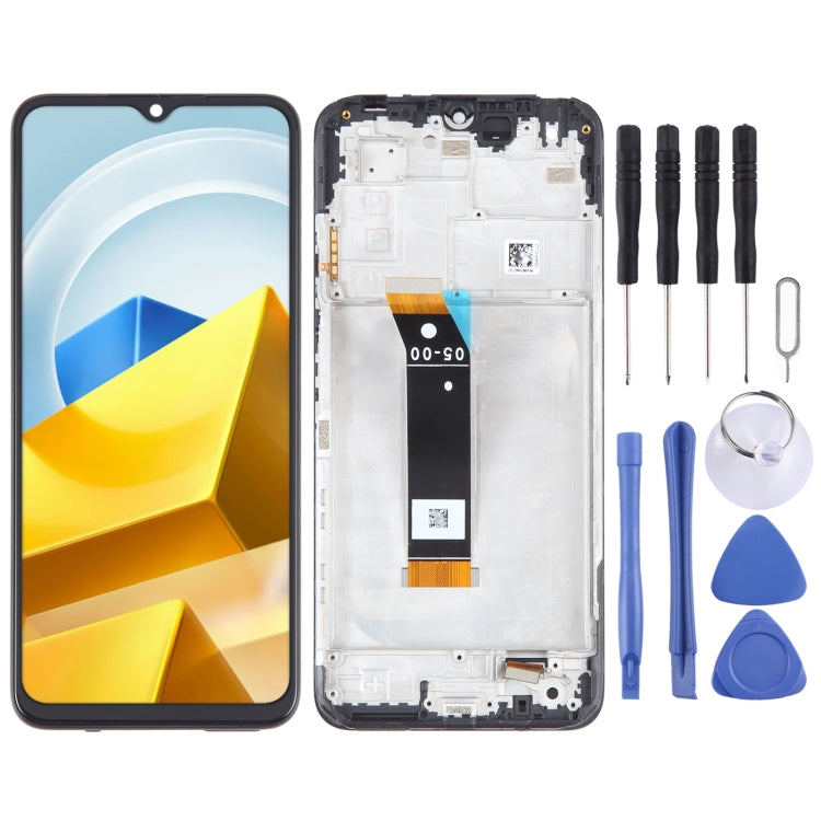 OLED Material LCD Screen For Digitizer Full Assembly with Frame, For Xiaomi Redmi Note 11 4G, For Xiaomi Poco M4 Pro 4G, For Xiaomi Redmi Note 11S 4G   ...