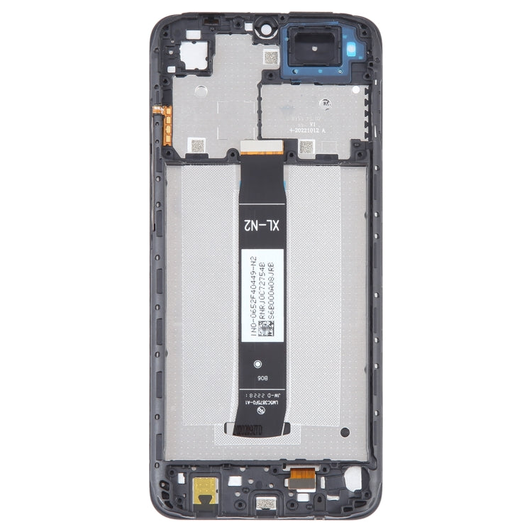 OLED Material LCD Screen For Digitizer Full Assembly with Frame, For Xiaomi Redmi A2, For Xiaomi Redmi A2+, For Xiaomi Poco C40, For Xiaomi Redmi 10 Ind...