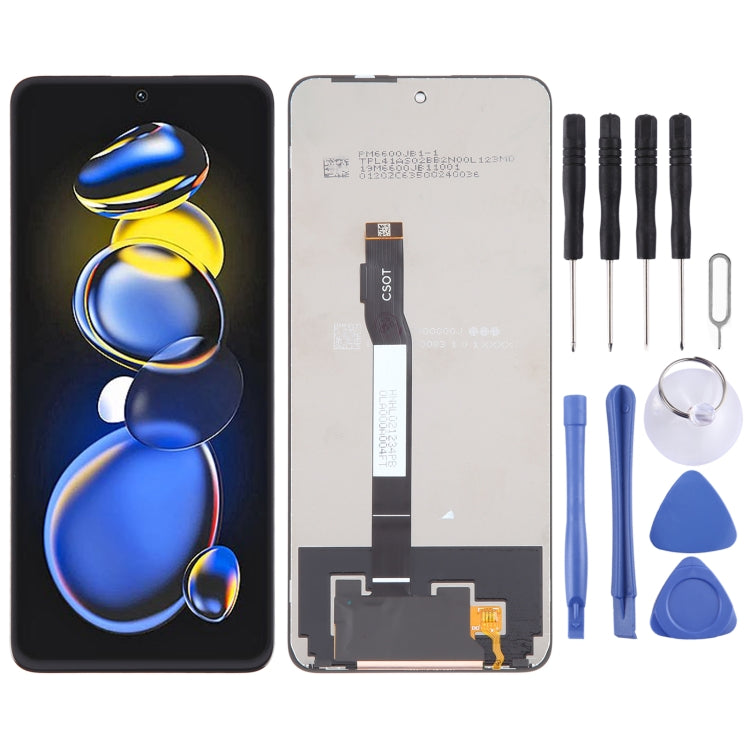 Original LCD Screen with Digitizer Full Assembly, For Xiaomi Redmi 12 5G, For Xiaomi Redmi Note 12R, For Xiaomi Redmi 12 4G                             ...