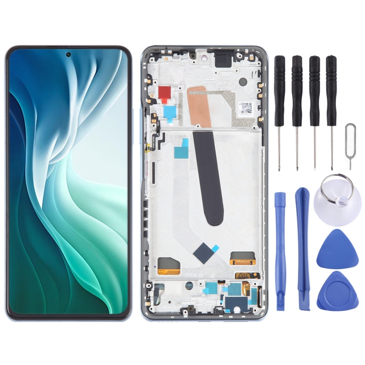 LCD Screen For Digitizer Full Assembly with Frame, For Xiaomi Mi 11i, For Xiaomi 11X, For Xiaomi 11X Pro, For Xiaomi Poco F3, For Xiaomi Redmi K40      ...