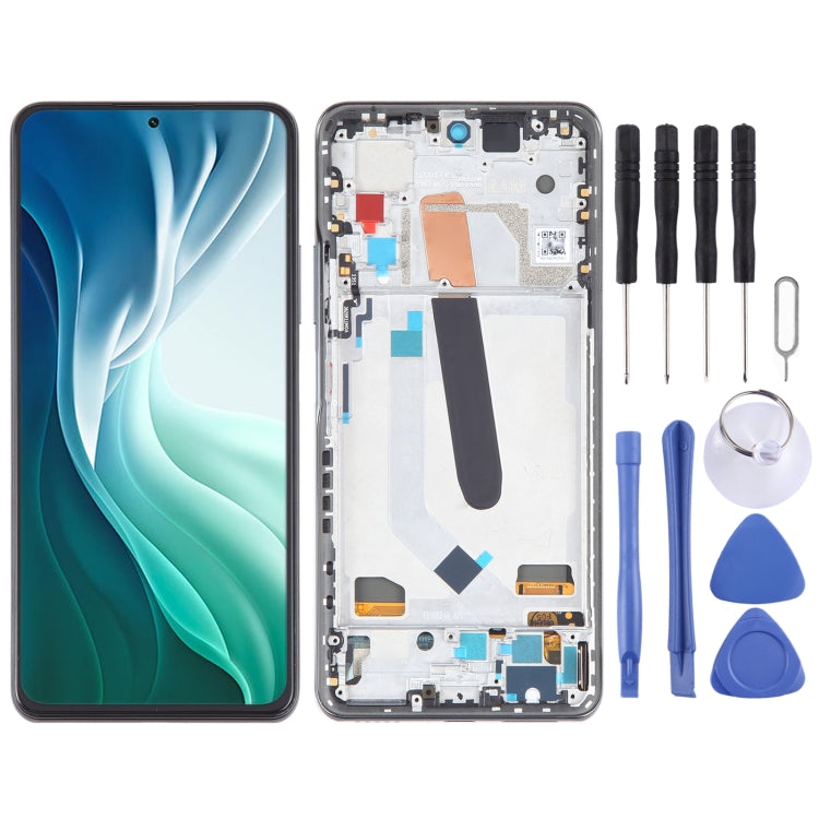 LCD Screen For Digitizer Full Assembly with Frame, For Xiaomi Mi 11i, For Xiaomi 11X, For Xiaomi 11X Pro, For Xiaomi Poco F3, For Xiaomi Redmi K40      ...