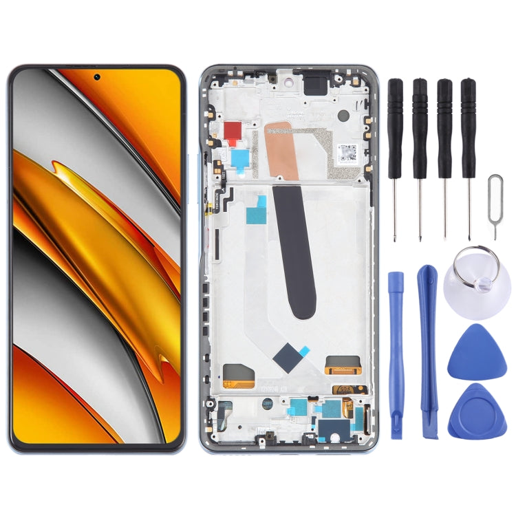 LCD Screen For Digitizer Full Assembly with Frame, For Xiaomi Mi 11i, For Xiaomi 11X, For Xiaomi 11X Pro, For Xiaomi Poco F3, For Xiaomi Redmi K40      ...